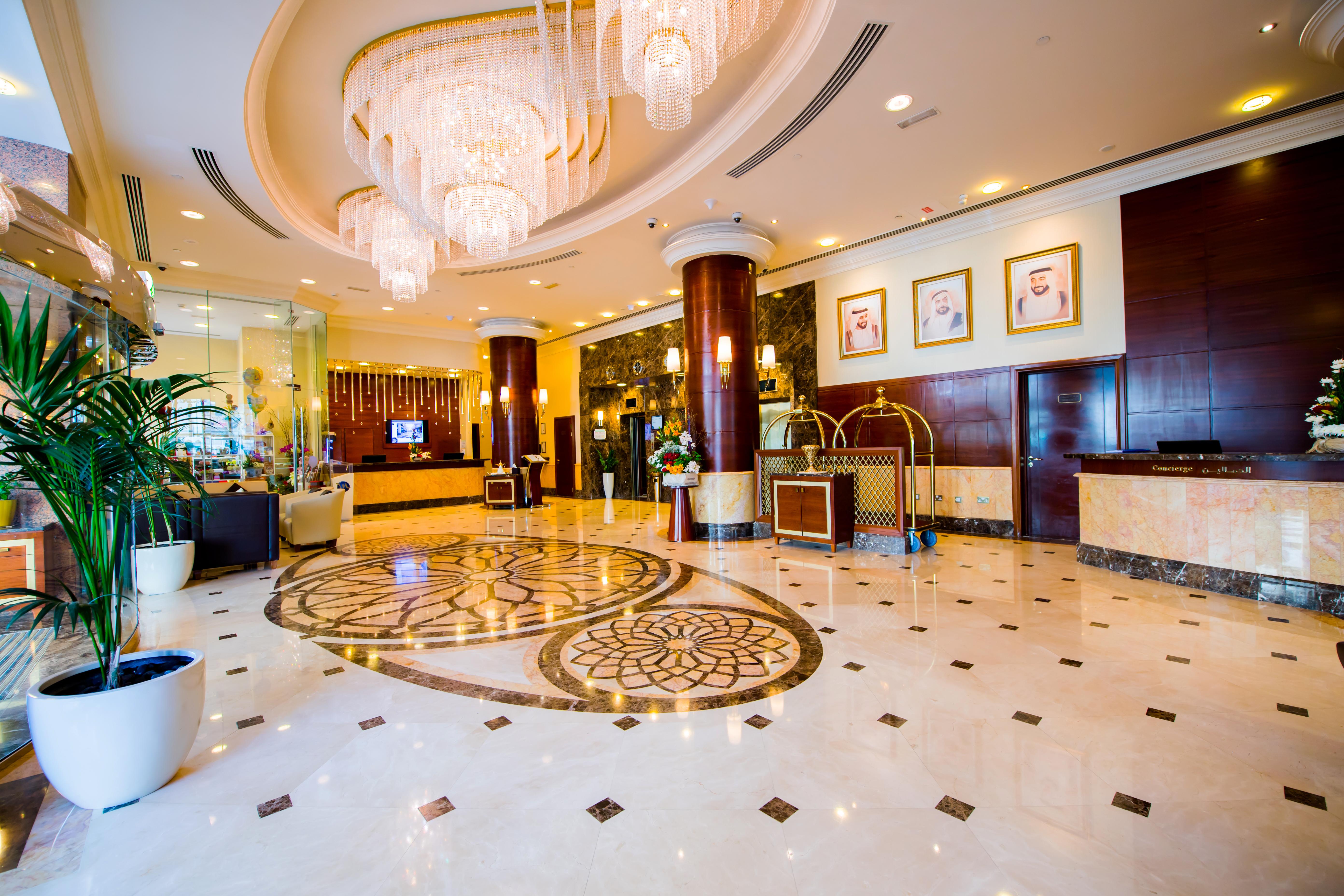 Grand Mercure Majlis Residences Abu Dabi Dış mekan fotoğraf Lobby